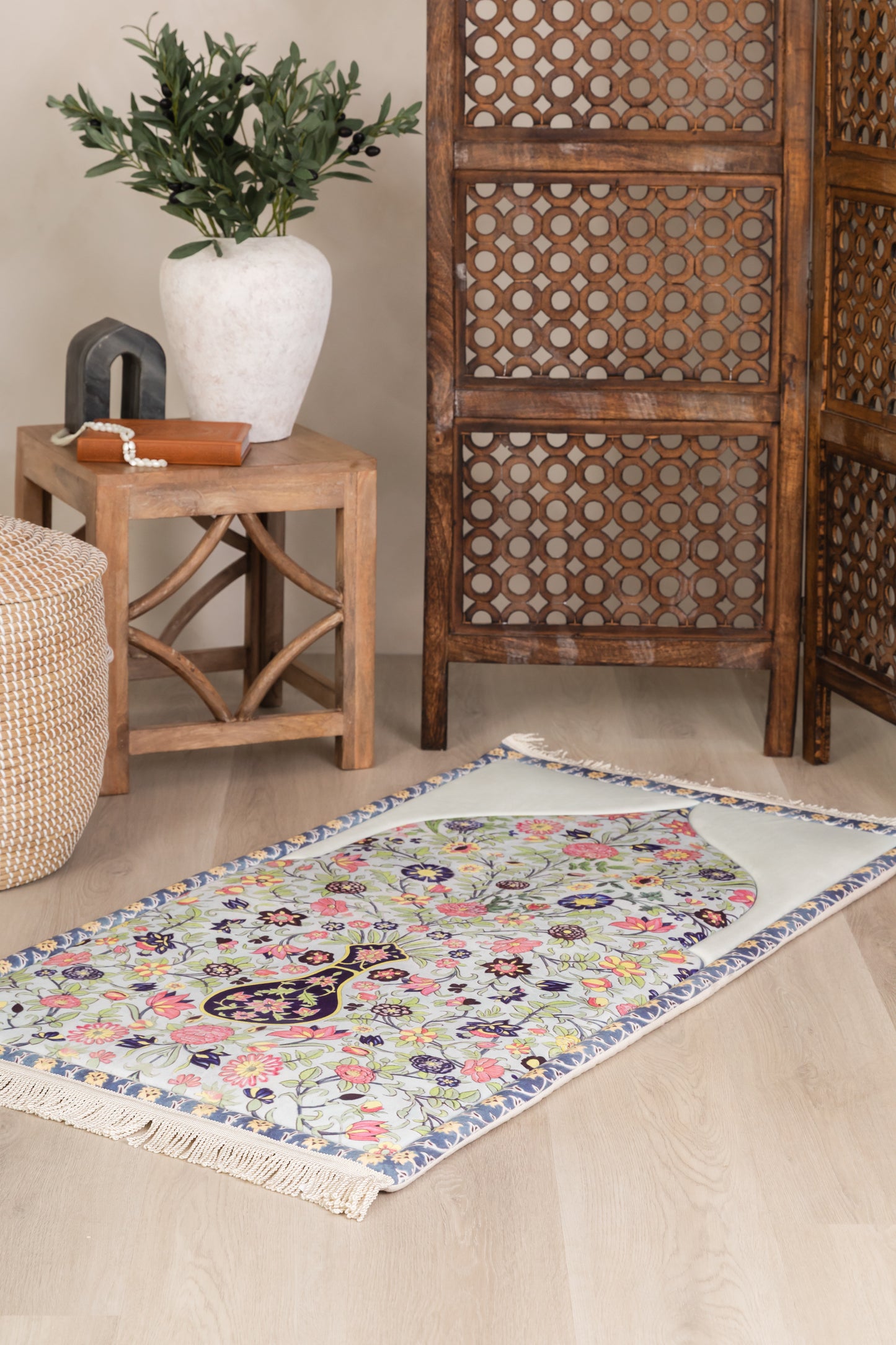 Persian Flowers Prayer Mat
