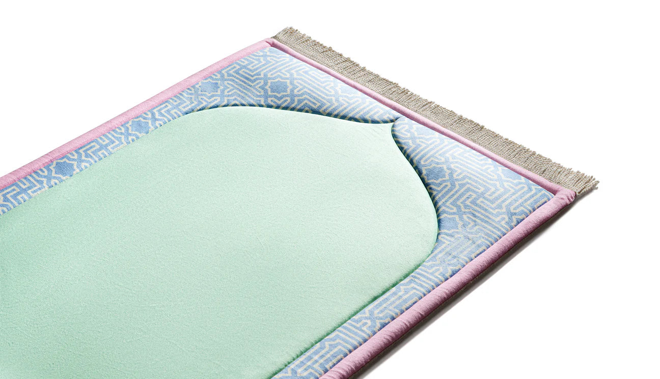 Pastel Green Junior Prayer Mat