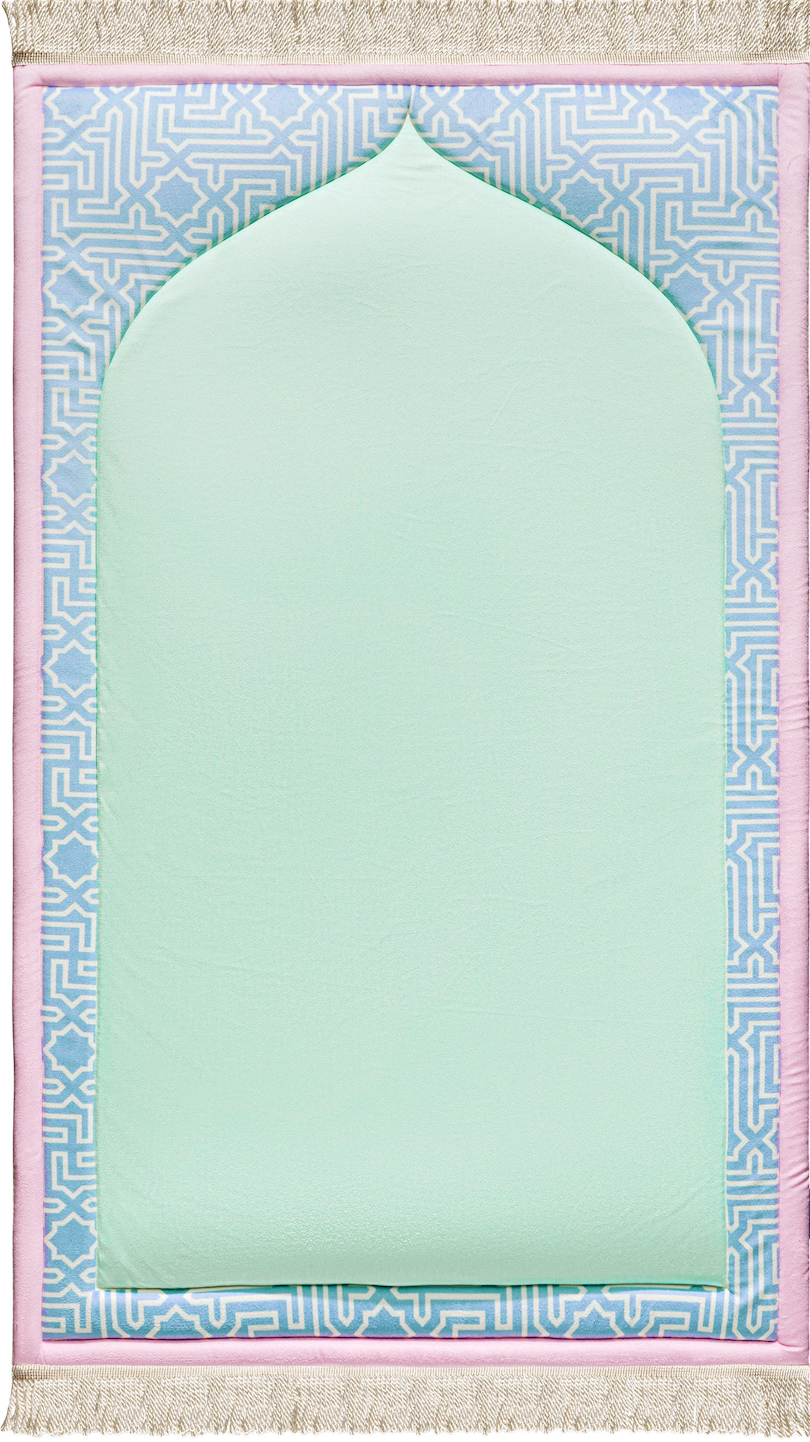 Pastel Green Junior Prayer Mat