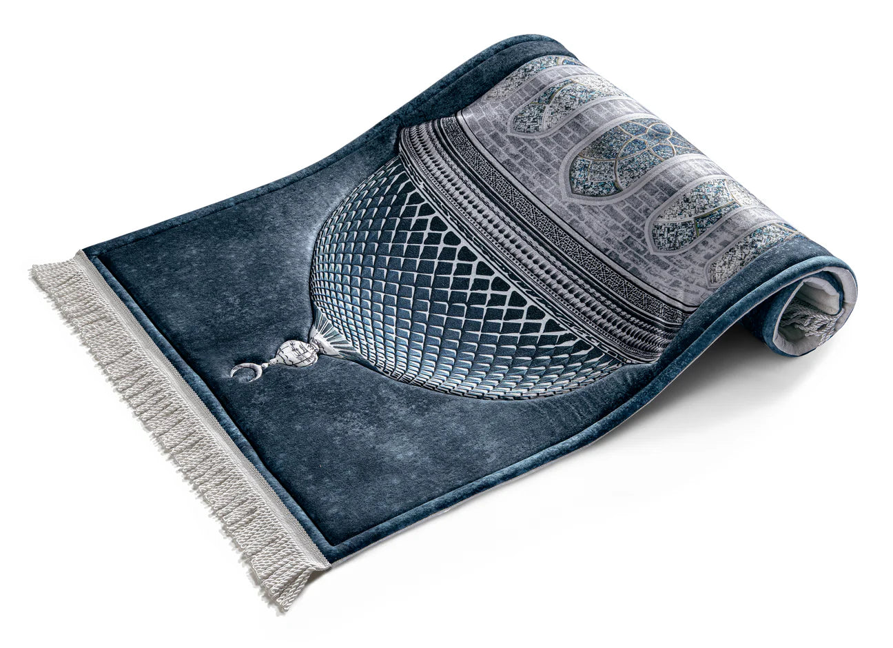 Blue Dome Prayer Mat